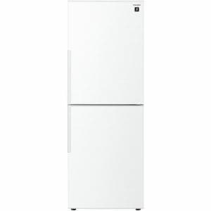 冷蔵庫 シャープ 一人暮らし SJ-PD28F-W 2ドア冷蔵庫 （280L・右開き） ホワイト系