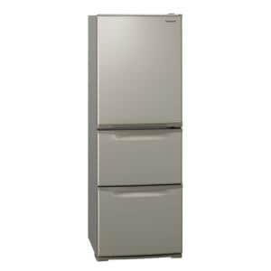 パナソニック　NR-C342C-N　3ドアスリム冷凍冷蔵庫　(335L・右開き)　グレイスゴールド