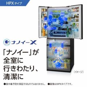 パナソニック　NR-F507HPX-W　6ドアIoT対応冷蔵庫　HPXシリーズ　(500L・フレンチドア)　アルベロホワイト