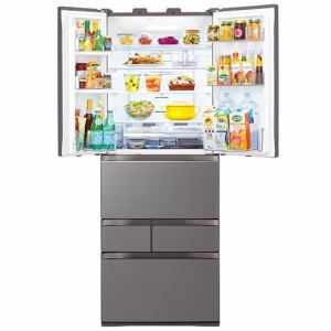 東芝　GR-T550FZ-ZH　6ドア冷凍冷蔵庫　(551L・フレンチドア)　アッシュグレージュ
