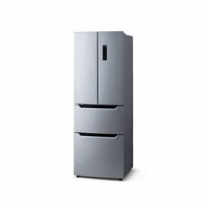 【推奨品】アイリスオーヤマ IRSN-32A 3ドア冷蔵庫 (320L・両開き) シルバー