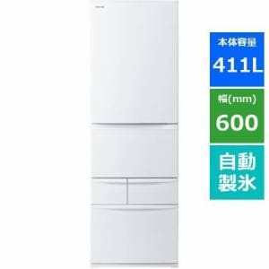 TOSHIBA 冷蔵庫 GR-P41G 411L 5ドア 幅60cm d898エコスタイル