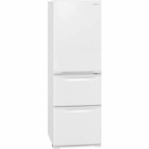 パナソニック NR-C374C-W 3ドア冷蔵庫 365L グレイスホワイト NRC374CW