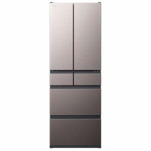 【推奨品】日立 R-HXC54V H 6ドア冷蔵庫 (540L・フレンチドア) ブラストモーブグレー