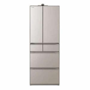 【推奨品】日立 R-HXCC62V XN 6ドア冷蔵庫 (617L・フレンチドア) ライトゴールド