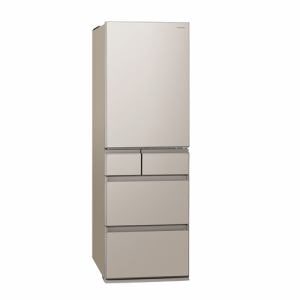 【推奨品】パナソニック NR-E45PX1-N 5ドア冷蔵庫 450L・右開き シャンパンNRE45PX1N