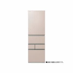 【推奨品】東芝 GR-W450GTML(NS) 5ドア冷凍冷蔵庫 (452L・左開き) エクリュゴールド