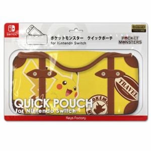 キーズファクトリー　CQP-008-1　ポケットモンスター　クイックポーチ　for　Nintendo　Switch　ピカチュウ
