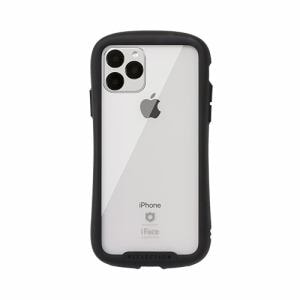 Hamee 41-907306 [iPhone 11 Pro専用]iFace Reflection強化ガラスクリアケース(ブラック)