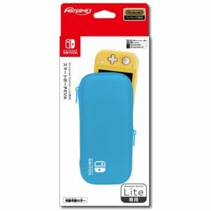 マックスゲームズ HROP-02BL Nintendo Switch Lite専用スマートポーチ EVA ブルー