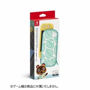 Nintendo Switch Liteキャリングケース あつまれ どうぶつの森エディション ～たぬきアロハ柄～（画面保護シート付き） HDH-A-PSSAE