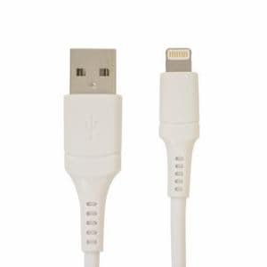 ラスタバナナ　R20CAAL2A02WH　USB-A　to　ライトニングケーブル　2.4A　2m　ホワイト