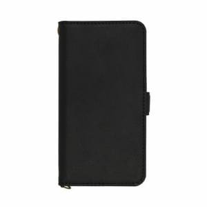 ラスタバナナ 5691IP054BO iPhone12 mini用  本革手帳型ケース    ブラック