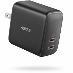 AUKEY　PA-R2S-BK　USB充電器　Swift　Duo　40W　PD対応　C×2　ブラック