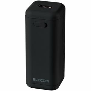 エレコム DE-KD01BK モバイルバッテリー 乾電池式 単3電池4本付属 ブラック