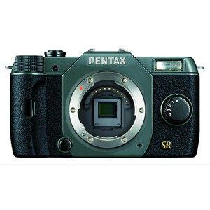 デジタル一眼カメラ　PENTAX　Q7　　ボディキット　　オリーブグリーン／ブラック　　064　オーダーカラー