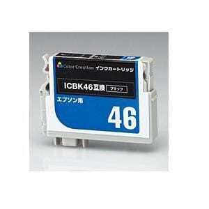 カラークリエイション CIE-ICBK46 エプソン用互換インクカートリッジ   ブラック