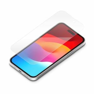 PGA　PG-23AGL08BL　iPhone15　iPhone15Pro　液晶保護ガラス　Premium　Style　ブルーライト低減／光沢　PG23AGL08BL