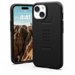 プリンストン　UAG社製　iPhone　15用ケース　MAGSAFE対応　CIVILIAN(ブラック)　UAG-RIPH23MB-CMS-BK