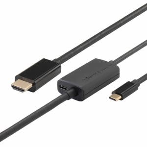ラトックシステム RS-UCHD4K60-1M USB Type-C to HDMI 変換ケーブル PD対応 1m ブラック