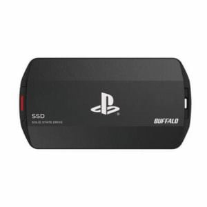 BUFFALO SSD-PHO2.0U3-B PlayStation(R)公式ライセンス取得 ポータブルSSD USB 3.2（Gen 2） 2TB SSDPHO2.0U3B