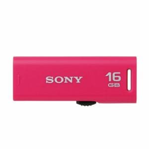 ソニー　USM16GR-P　USBメモリー　「ポケットビット」　16GB　ピンク