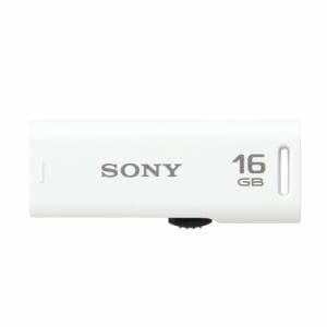 ソニー USM16GR-W USBメモリー 「ポケットビット」 16GB ホワイト