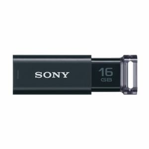 【推奨品】ソニー　USM16GU　B　「ポケットビット」　(USB3.0／16GB／ブラック)