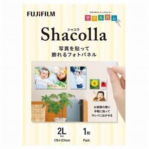 富士フイルム WD-KABE-AL-2L シャコラ（shacolla） 壁タイプ 1枚入り 2Lサイズ