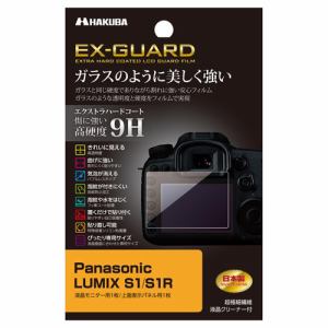 ハクバ　EXGF-PAS1　Panasonic　LUMIX　S1　／　S1R　専用　EX-GUARD　液晶保護フィルム