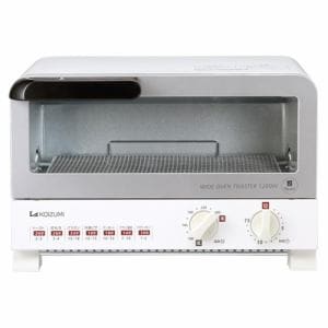 コイズミ　KOS-1203／W　オーブントースター　ホワイト