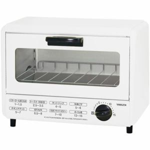 ヤマゼン　YTA-860-W　オーブントースター　ホワイト