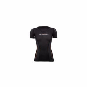 MTG　SP-TS2313F-WS　Training　Suit　Short　Sleeve　Top　女性Sサイズ　SIXPAD　　ブラック
