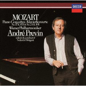 【CD】 プレヴィン ／ モーツァルト:ピアノ協奏曲第24番、第17番