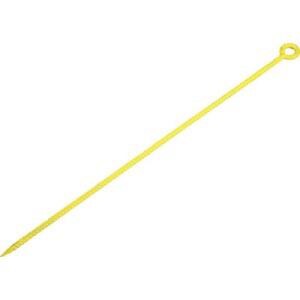 ＴＲＵＳＣＯ カラー異形ロープ止め丸型黄色