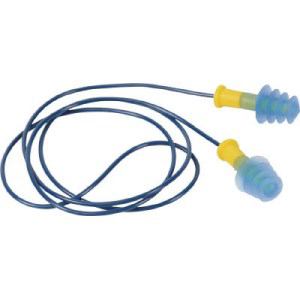 ＴＲＵＳＣＯ 耳栓 コード付 ４段フランジタイプ ２５ｄＢ