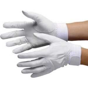 シモン　カンガルー革手袋　セイバーＮｏ．１００白　Ｍ寸