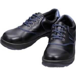 シモン　安全靴　短靴　ＳＬ１１－ＢＬ黒／ブルー　２６．５ｃｍ