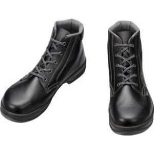 【クリックで詳細表示】シモン 安全靴 編上靴 SS22黒 25.5cm