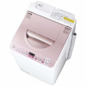シャープ　ES-TX5A-P　タテ型洗濯乾燥機　（洗濯5.5kg／乾燥3.5kg）　ピンク系