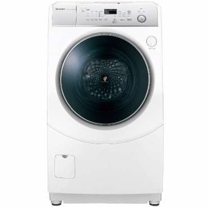 シャープ ES-H10C-WR ドラム式洗濯乾燥機 (洗濯10.0kg ／乾燥6.0kg・右開き) ホワイト系