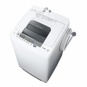 日立 NW-70E W タテ型全自動洗濯機 (洗濯・脱水7kg) ピュアホワイト 
