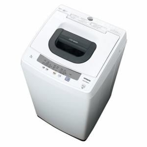日立 NW-50E W タテ型全自動洗濯機 (洗濯・脱水5kg) ピュアホワイト