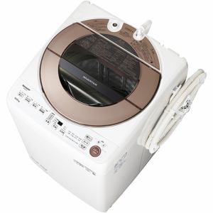 シャープ ES-GV10E-T 全自動洗濯機 (洗濯10kg) ブラウン系