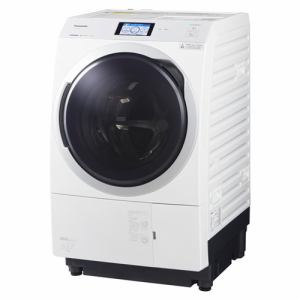 パナソニック　NA-VX900BL-W　ななめドラム洗濯乾燥機　(洗濯11kg・乾燥6kg)　左開き　ナノイーX　クリスタルホワイト