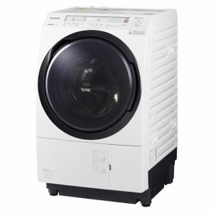 パナソニック NA-VX800BR-W ななめドラム洗濯乾燥機 (洗濯11kg・乾燥6kg) 右開き クリスタルホワイト