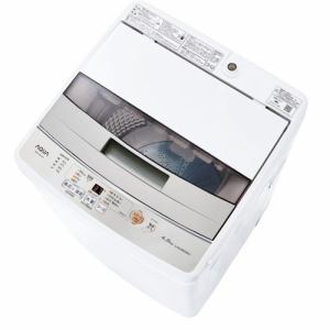 AQUA AQW-S45J(W) 簡易乾燥機能付き洗濯機 (洗濯4.5kg) ホワイト