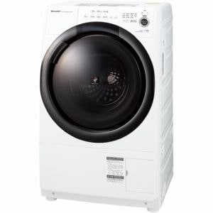 シャープ ES-S7F-WR ドラム式洗濯乾燥機 (洗濯7.0kg 乾燥3.5kg・右開き) ホワイト系