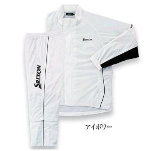 ダンロップ　SRIXON　SMR4180　レインジャケット＆パンツ　【ウェア】　メンズ　LL　アイボリー