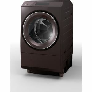 [推奨品]東芝 TW-127XP1L-T ドラム式洗濯乾燥機 (洗濯12.0kg・乾燥7.0kg・左開き) ZABOON(ザブーン) ボルドーブラウン